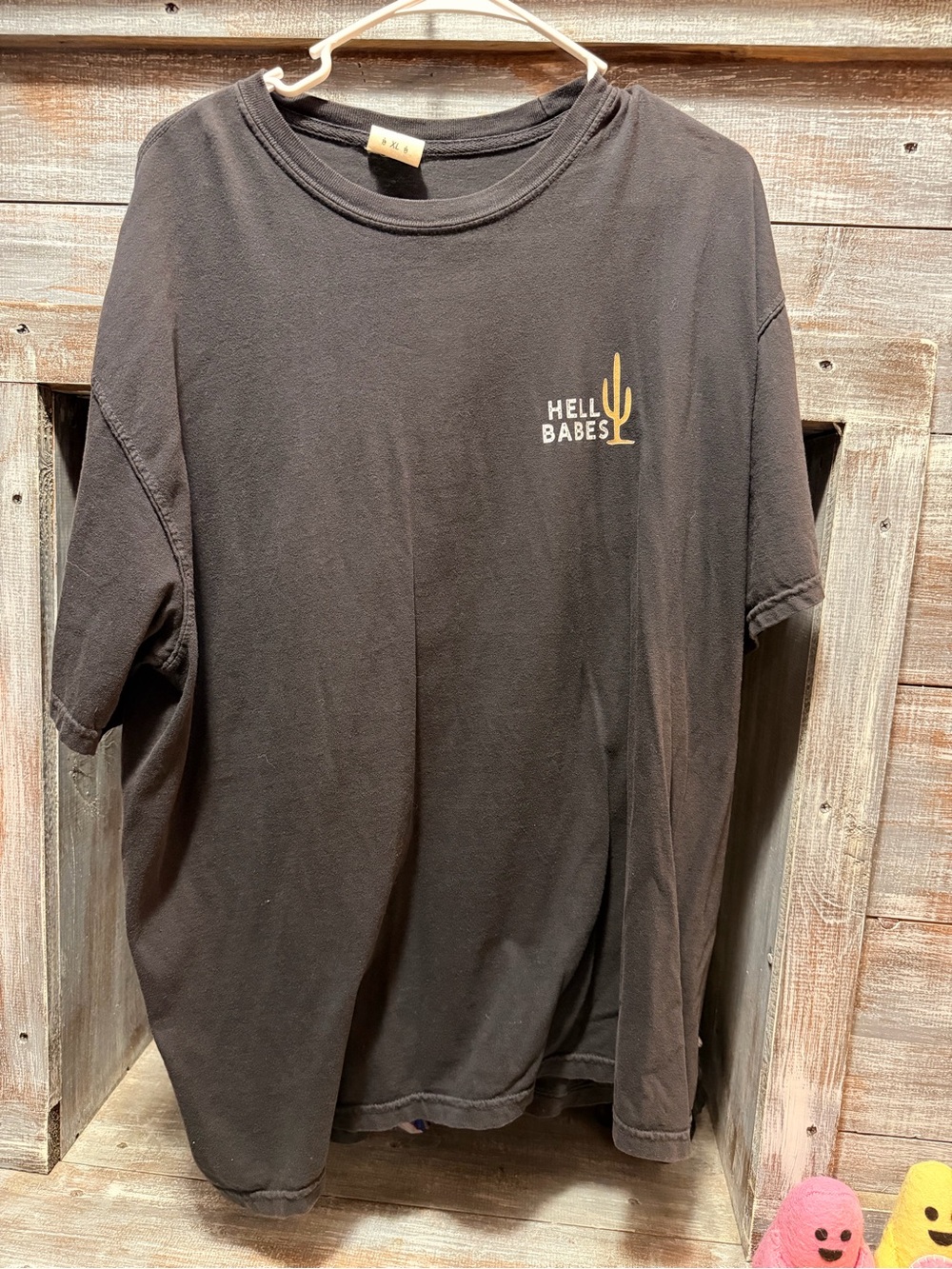 HELL BABES Black Short Sleeve Graphic Tee